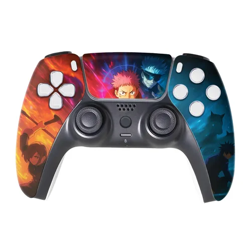 Vista 214 de Battman Custom PS-5 Controller Wireless compatible with Play-Station 5 Console by BCB Controllers Proudly Customized in USA with Permanent