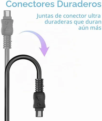 Vista 7 de Cable de alimentación USB AC-L200 cargador para videocámara Sony
