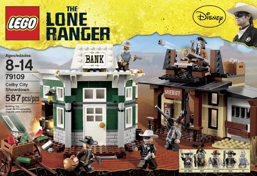 Vista 2 de LEGO El Llanero Solitario Colby City Showdown (79109)