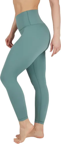 Vista 28 de Yogalicious - Mallas de cintura alta ultra suaves Nude Tech para mujer