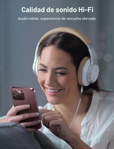 Vista 3 de JSAUX Cable USB C a conector auxiliar de audio de 0.1 in de 3.3 pies, cable
