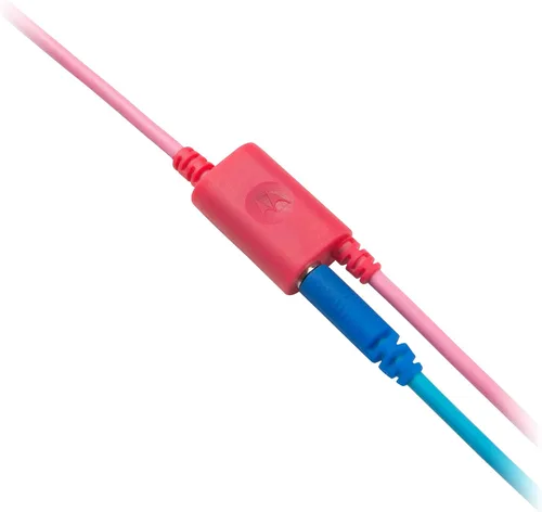 Vista 8 de Motorola Sound JR200 - Auriculares para Niños con Cable - Limitación de volumen 85 dB con Divisor de Audio - Libre de BPA - A partir de 3 años - Azul