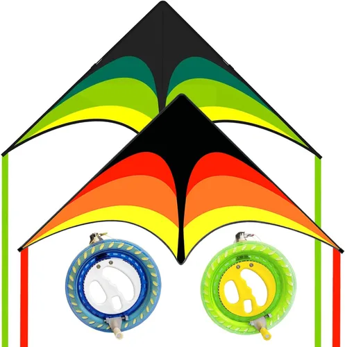 Vista 26 de Large Single Line Beach Kite for Adults,Easy to Fly Kites for Kids Age 4-12