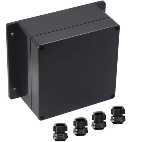 Vista 35 de Caja de conexiones Caja de conexiones IP65 impermeable de plástico ABS para proyectos eléctricos Caja de conexiones de alimentación Cajas
