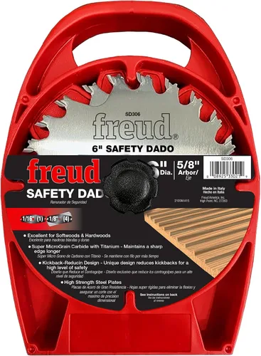 Vista 2 de Freud Juegos de seguridad Dado de 6" x 18T (SD306), multicolor, talla única