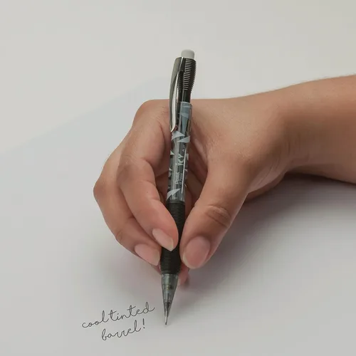 Vista 5 de Pentel Lápices automáticos, 0.028 in, recargables, paquete de 24, azul (PENAL27TCSWSPR)