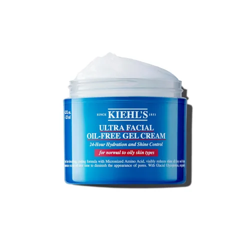 Vista 5 de Kiehl's Ultra Facial - Hidratante sin aceite en gel para piel grasa a normal, reduce el brillo, hidrata la piel durante 24 horas, minimiza