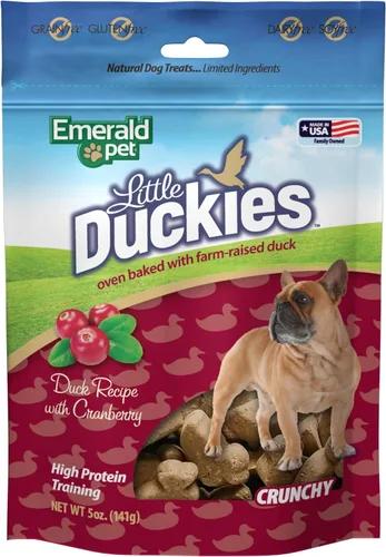 Vista 10 de Emerald Pet Little Duckies - Golosinas crujientes naturales para perros, hechas en Estados Unidos