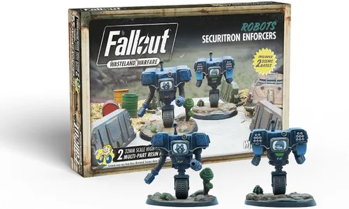 Vista 8 de Modiphius: Fallout: Wasteland Warfare: Super Mutants - Centaurs - 2 Figuras, Ola Forjada en Fuego, Miniaturas de Resina Multiparte de 32 mm Sin