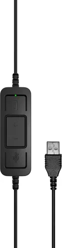 Vista 5 de Sennheiser SC 30 USB CTRL (505548) - Auriculares empresariales de un solo lado Para comunicaciones unificadas con sonido HD, micrófono