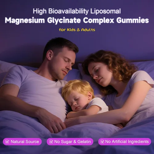 Vista 9 de Multivitamínico metilado para niños, masticable y liposomal, glicinato de magnesio, 400 mg, gomitas, inmune y cerebro, músculo y relajación