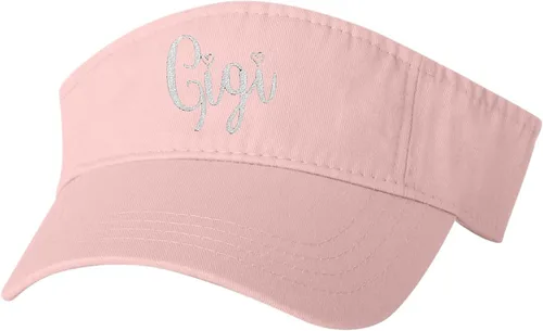 Vista 29 de Go All Out Gigi Idea de regalo para abuela, tía, coleta, visera bordada, sombrero para papá