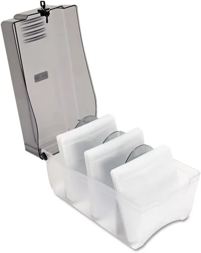 Vista 2 de Innovera 39502 Caja de almacenamiento de CD/DVD, capacidad para 150 discos