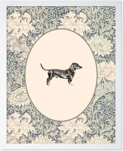 Vista 9 de Poster Master Póster Vintage de Cocker Spaniel Inglés - Impronta Retro de Perro - Arte Floral - Arte de Cachorros - Arte para Amantes de Animales