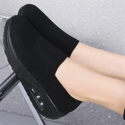 Vista 3 de Veroders Zapatos ortopédicos para mujer con plataforma y plataforma para caminar