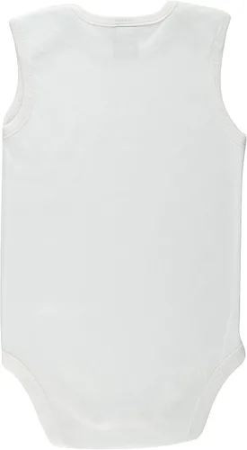 Vista 4 de Camiseta Little Pipers de algodón, color blanco, paquete de 3