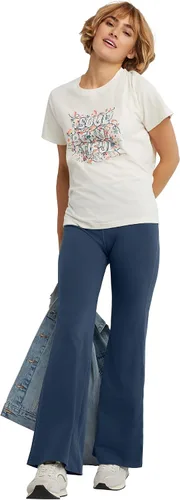 Vista 4 de Hanes Pantalones elásticos de jersey originales para mujer, pierna acampanada, 31 pulgadas