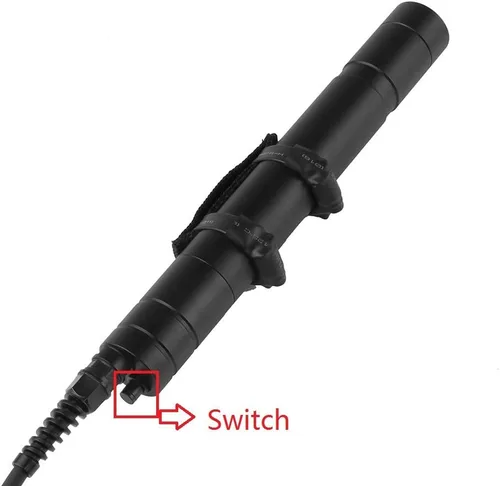 Vista 5 de SecurityIng DF05 3000LM - Luz de buceo con bote primario, 3 LED de buceo, linterna subacuática de 492 pies/492.1 ft con cable de 6.6 ft para buceo