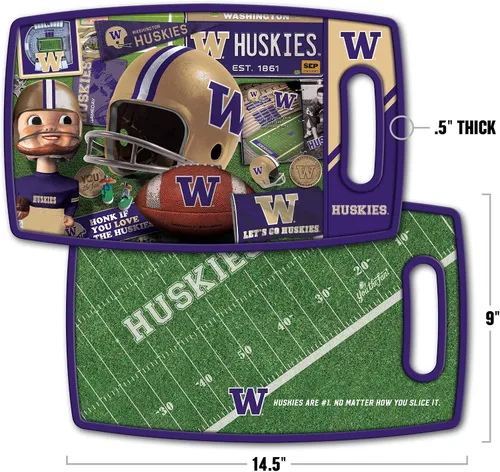 Vista 104 de YouTheFan NCAA Retro Series Tabla de cortar