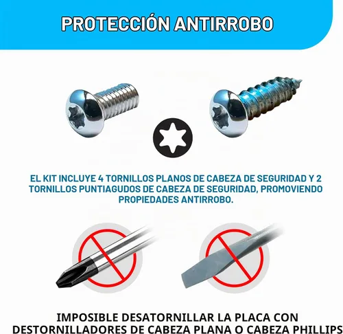 Vista 6 de Soporte de placa de matrícula para parachoques delantero para Honda Juego de soporte de placa con 4 tornillos únicos y kit de llaves, kit