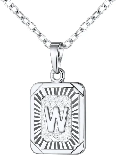 Vista 36 de U7 Initial Necklaces for Women a. Oro