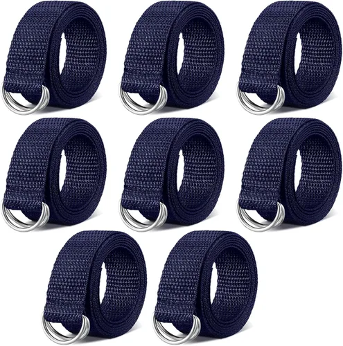 Vista 17 de Seematn Web - Cinturón de fútbol de 52 pulgadas, cinturón de fútbol con anillo en D para hombres, mujeres, jóvenes, niños y niñas