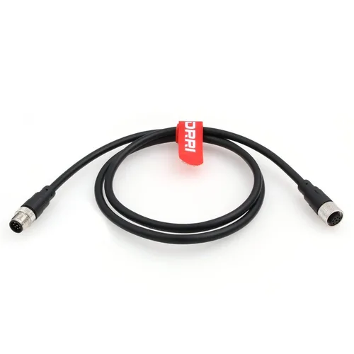 Vista 6 de M12 - Conector de sensor hembra de 8 pines para volar Cable de protección eléctrica impermeable para aplicaciones de automatización