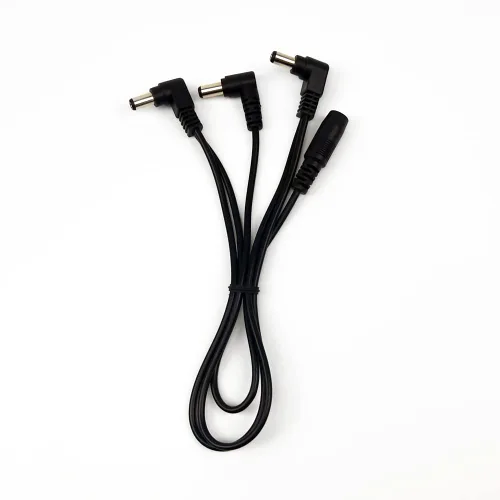 Vista 3 de Cable de alimentación de cadena margarita de 3 maneras DC para adaptador de fuente de alimentación de pedal de guitarra