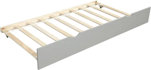 Vista 7 de Harper & Bright Designs Sofá cama de madera con nido, sofá cama nido tamaño individual, marco de cama individual estándar, no requiere somier