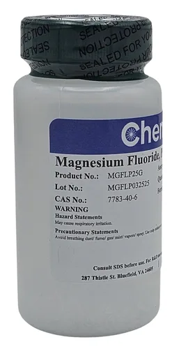 Vista 2 de Fluoruro de magnesio, piezas 0.118-0.236 in, 99.9+% (base de metal traza), 0.88 oz