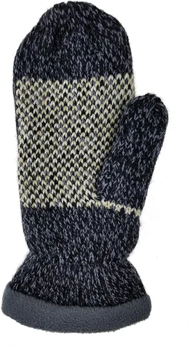 Vista 3 de Bruceriver - Manoplas de punto con forro polar Thinsulate cálido para mujer