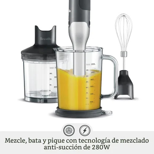 Vista 2 de Breville Licuadora de inmersión con control BSB510XL