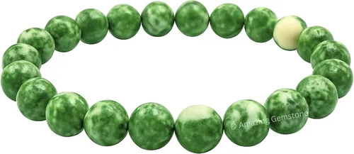 Vista 249 de Amazing Gemstone Crystal Bracelet for Women Men's Gifts - Protection Healing Crystal Bracelet - 8mm Gemstone Beaded Stretchable Bracelet Pulseras