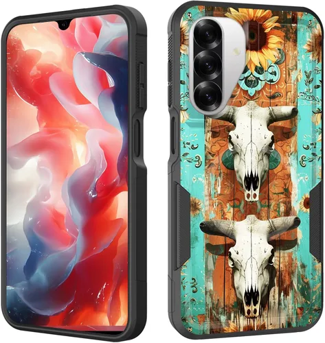 Vista 42 de Funda magnética para Galaxy A16 5G, [compatible con MagSafe] [protección contra caídas de grado militar] Funda resistente a prueba de golpes