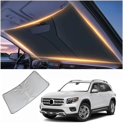 Vista 43 de Parasol para parabrisas para BMW X1 E84 para ventana delantera 2016-2024 2025 2026 X1 E84, protector de parabrisas para automóvil, accesorios
