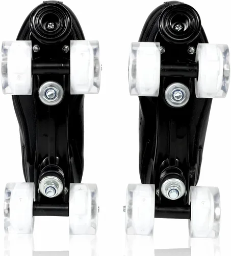Vista 4 de Derby - Patines profesionales para interiores y exteriores para mujeres y hombres, patines ajustables de cuatro ruedas para personas mayores