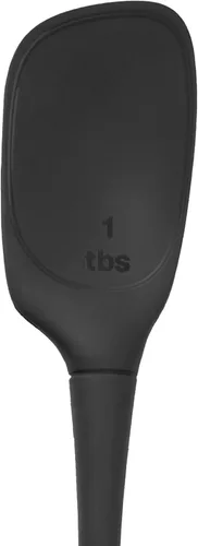 Vista 2 de Tovolo Flex Core - Cuchara profunda de silicona con cabeza en ángulo para revolver, recoger y servir, apta para lavavajillas, sin BPA, resistente al