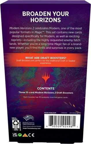 Vista 4 de Magic: The Gathering Horizontes modernos 2 (Modern Horizons 2) Paquete múltiple para juego 3 potenciadores de juego (Draft Boosters)