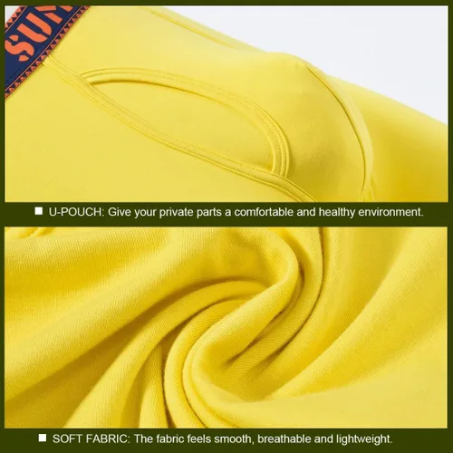 Vista 2 de Calzoncillos bóxer de viscosa de bambú que absorben la humedad para hombre, talla M, L, XL, 2XL, 3XL