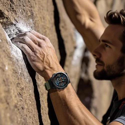 Vista 9 de Bandletic Compatible con Garmin Instinct Watch Bands - Correa de nailon resistente de ajuste rápido de 0.866 in para Fenix 8 E 1.850 in/7 6 Pro/5