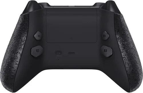 Vista 5 de eXtremeRate Textured Black HOPE Programable Remap Kit for Xbox Series XS Controller Upgrade Boards Redesigned Back Shell Side Rails Back Buttons
