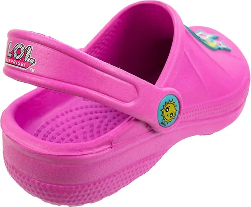 Vista 6 de L.O.L. Surprise! Zuecos moldeados para niñas con correa trasera, talla 9 para niños talla 1