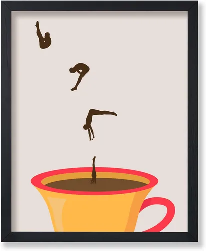 Vista 59 de Poster Master Póster More Espresso Less Depresso – Impresión retro café – Arte de café – Arte moderno – Arte moderno – Arte bohemio chic – Arte