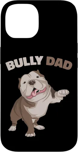 Vista 4 de American Bully Dad Dog Owner Father Funny Men Case for iPhone 17