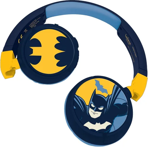 Vista 12 de LEXiBOOK - Auriculares inalámbricos recargables 2 en 1 con luces - Sonido estéreo, inalámbrico con cable, plegable, ajustable, luces LED - HPBTKT