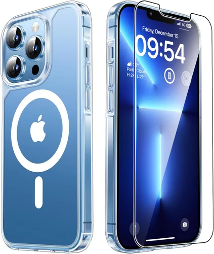 Vista 85 de TAURI Funda para iPhone 17, antiamarilleamiento con protector de pantalla, protección de grado militar, a prueba de golpes, delgada para iPhone 17