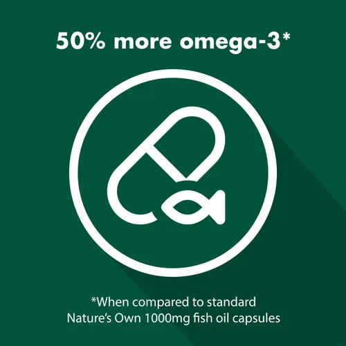 Vista 5 de Nature's Own - Aceite de pescado (1500 mg, 200 cápsulas sin olor)