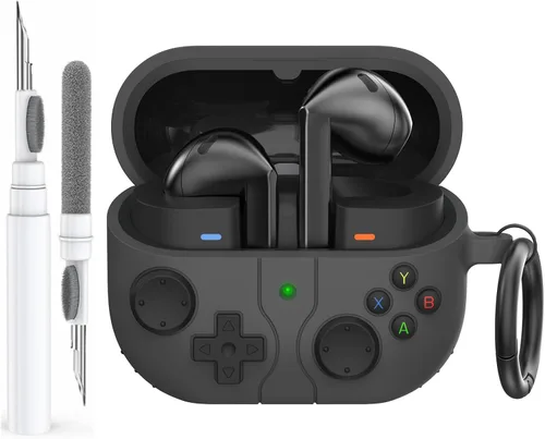 Vista 19 de AHASTYLE Compatible con Funda para Samsung Galaxy Buds FE (2023)/Galaxy Buds 2/Galaxy Buds Pro/Galaxy Buds Live Estuche rígido de PC