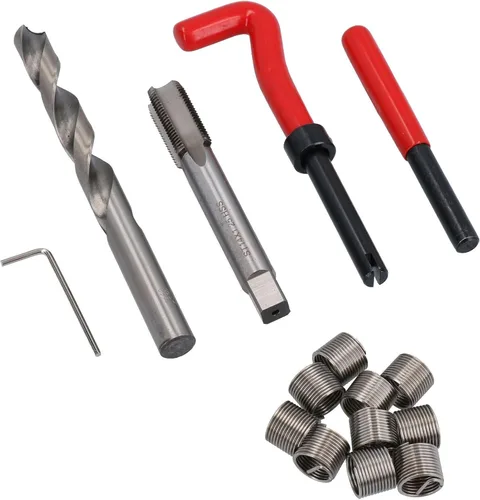 Vista 8 de AB Tools M10 x 0.049 in Kit de reparación de rosca/helicoil 9pc conjunto dañado hilo AN019