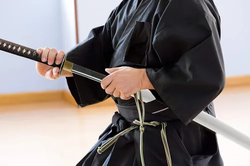 Vista 6 de Espada Wakizashi japonesa hecha a mano, práctica, forjada a mano, acero al carbono 1045/1060/1080, templado al calor, espiga completa, afilada